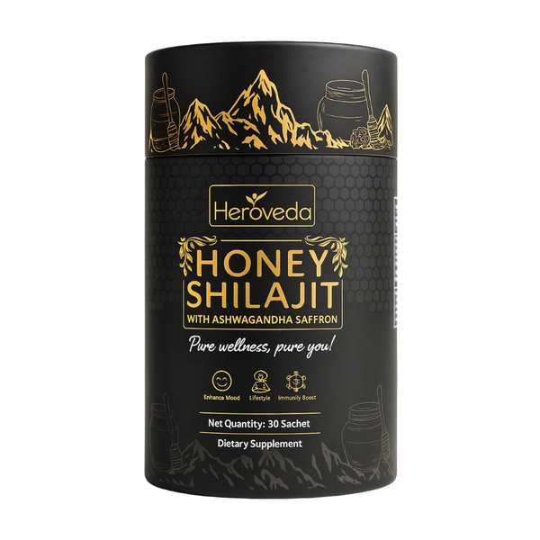Honey Shilajit with Ashwagandha & Saffron