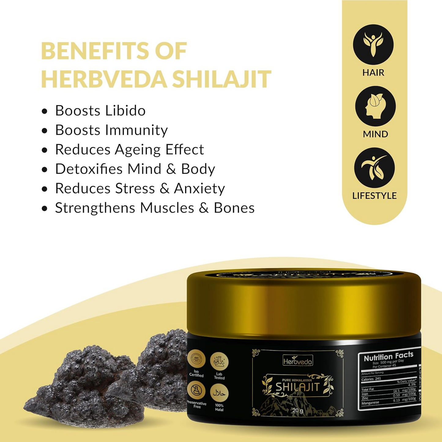 Shilajit Resin | Pure Himalayan Shilajit 30g