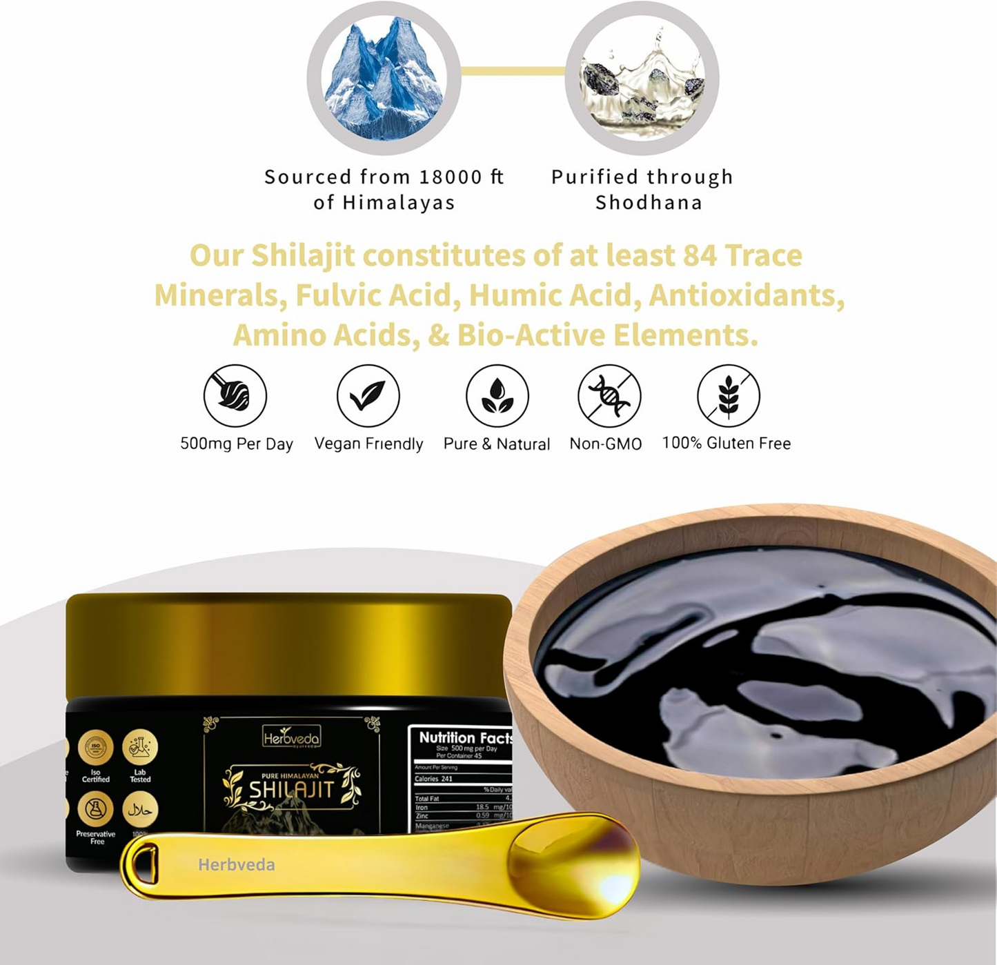 Shilajit Resin | Pure Himalayan Shilajit 30g