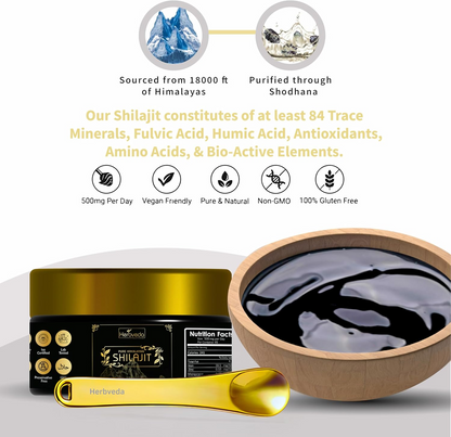 Shilajit Resin | Pure Himalayan Shilajit 30g