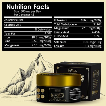 Shilajit Resin | Pure Himalayan Shilajit 30g